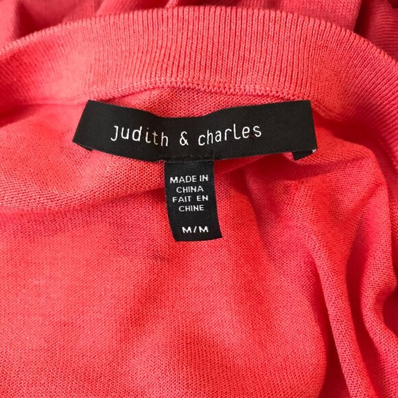 Judith & Charles Silk Blend V-neck Sweater Size M - Picture 6 of 7